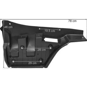 Renault Gama T Door Extension LH Inner (Low)