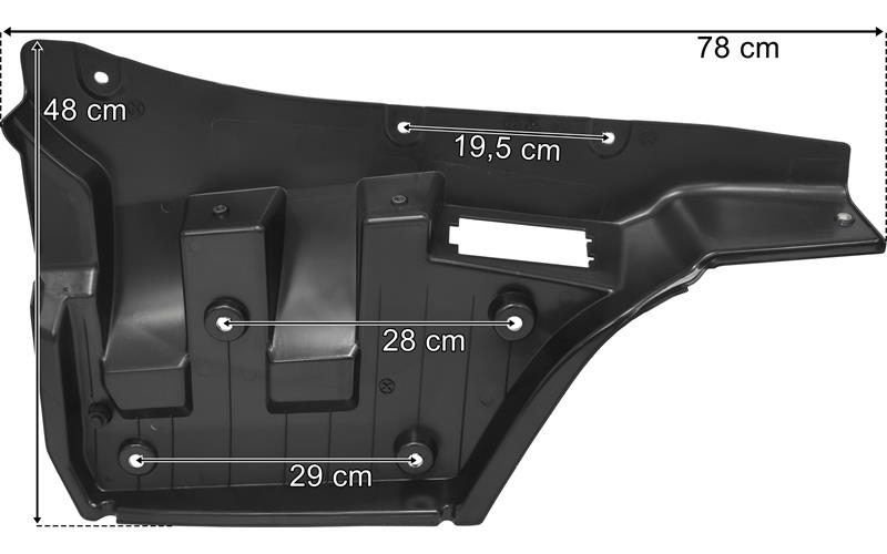 Renault Gama T Extension de Porte Intérieure Gauche (Basse)