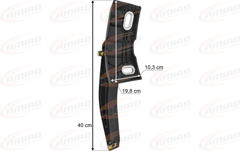 Renault Gama C / D Soporte Interior de Visera Solar Dch