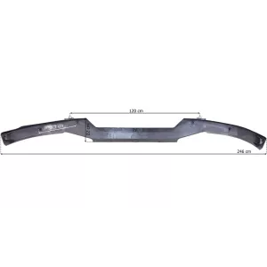 Renault Gama T Moulure Panneau Avant (Argent)