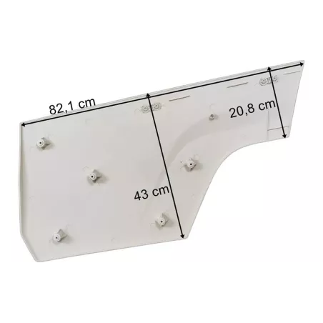 Renault Gama T Door Extension RH Outer (Low)