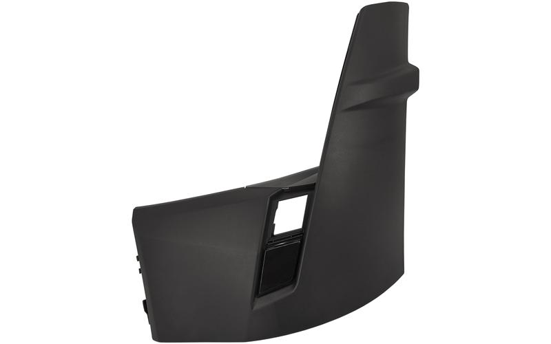Renault Gama T (2021-) Marco del Faro Izquierda (Negra, con Parte Interior)