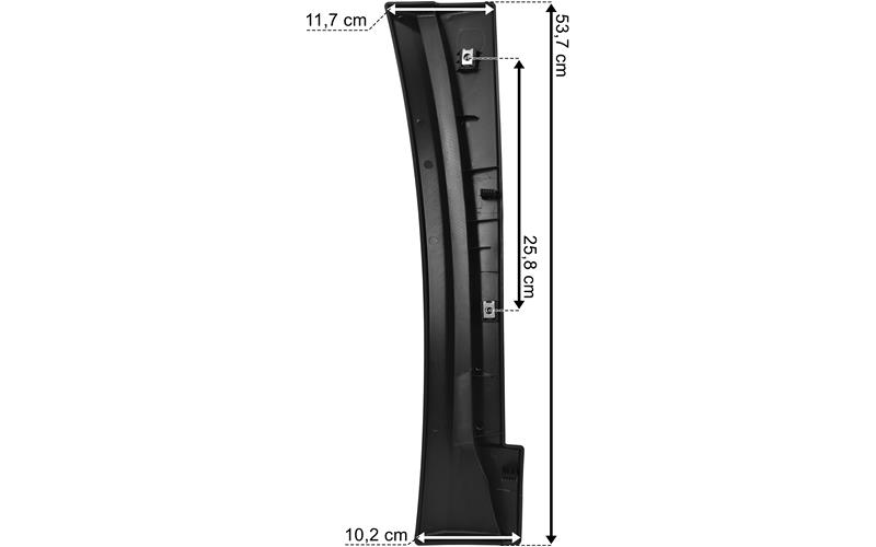 Renault Range T (2021-) Mudguard Extension LH