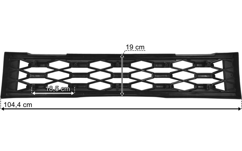 Renault Range T (2021-) Grille Step Lower Outer (Plastic)