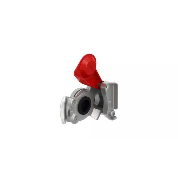 Pneumatic Coupling Head M22 Hard Red
