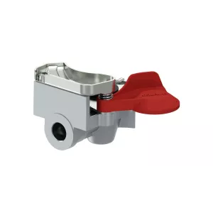 Pneumatic Coupling Head M22 Soft Red
