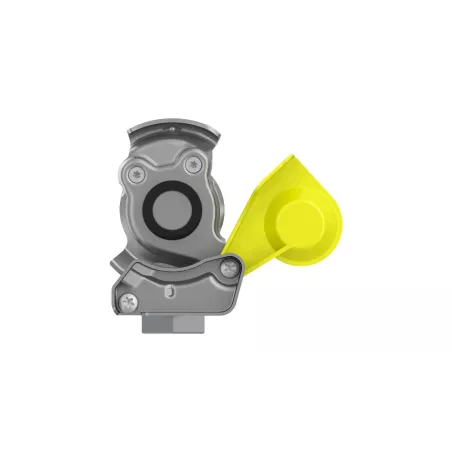 Pneumatic Coupling Head M22 Soft Yellow
