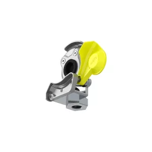 Pneumatic Coupling Head M22 Soft Yellow