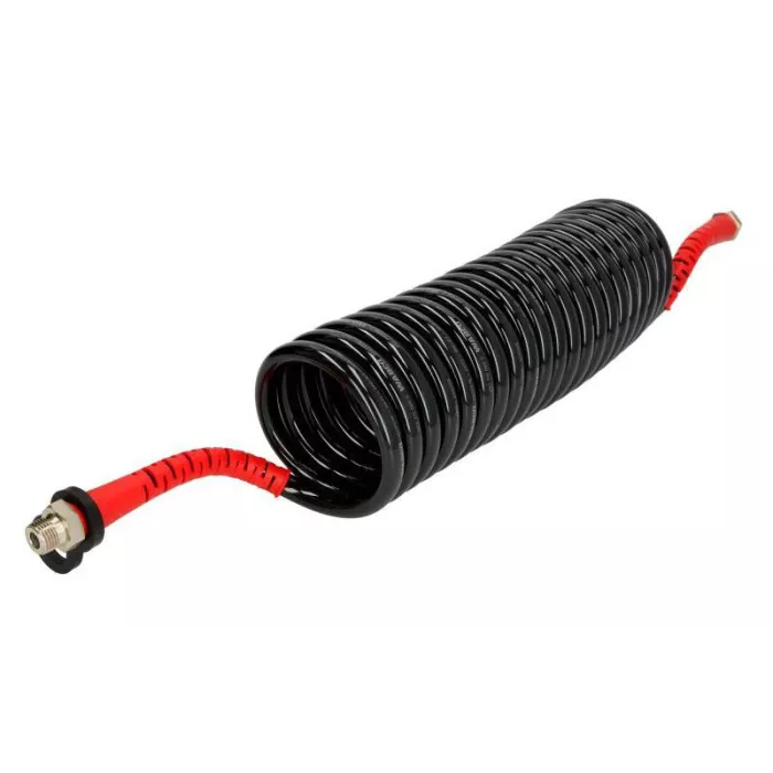 Pneumatik Spiralschlauch M16 Rot
