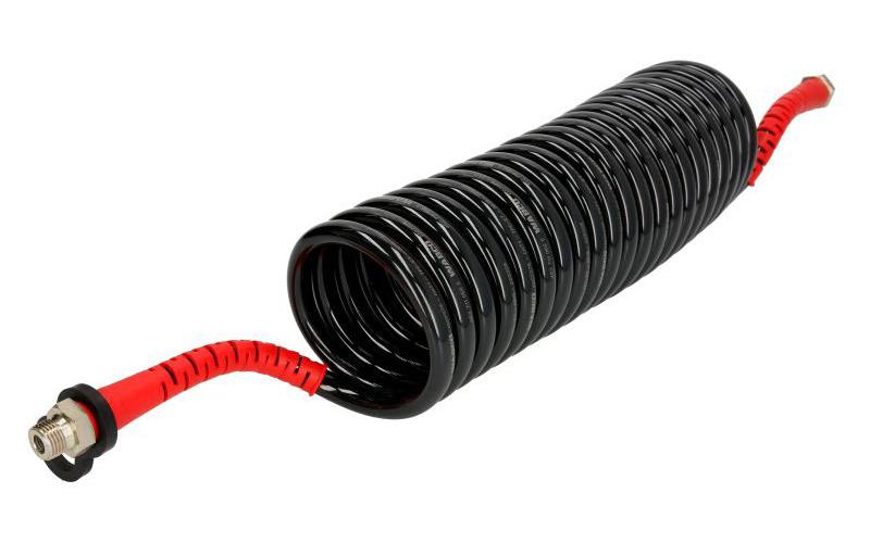 Pneumatic Spiral Hose M16 Red