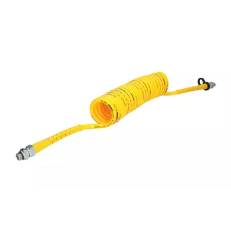 Pneumatic Spiral Hose M16 Yellow