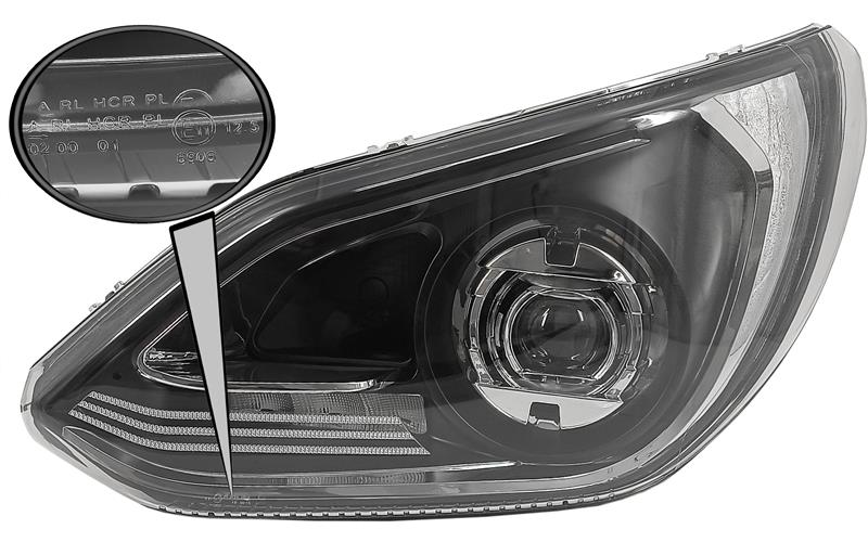 Setra 500 ФАРА ЛЕВАЯ (Full LED)