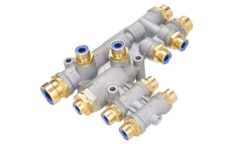 Aluminium Valve Of Pneumatique Extension Module AT Trailer EBS Module