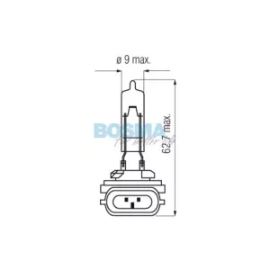 Bosma Bombilla 12,8V 50W 886 Pgj13