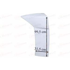 DAF 105 XF Super Space Cab Spoiler Zakabinowy Część Górna Lewa