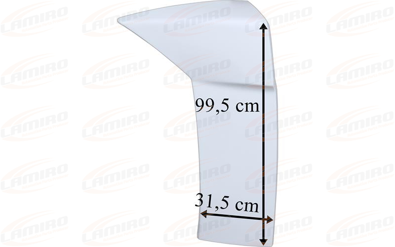 DAF 105 XF Super Space Cab Spoiler de Cabine Supérieur Gauche