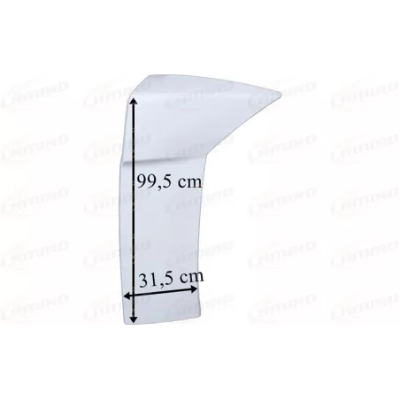DAF 105 XF Super Space Spoiler Zakabinowy Część Górna Prawa