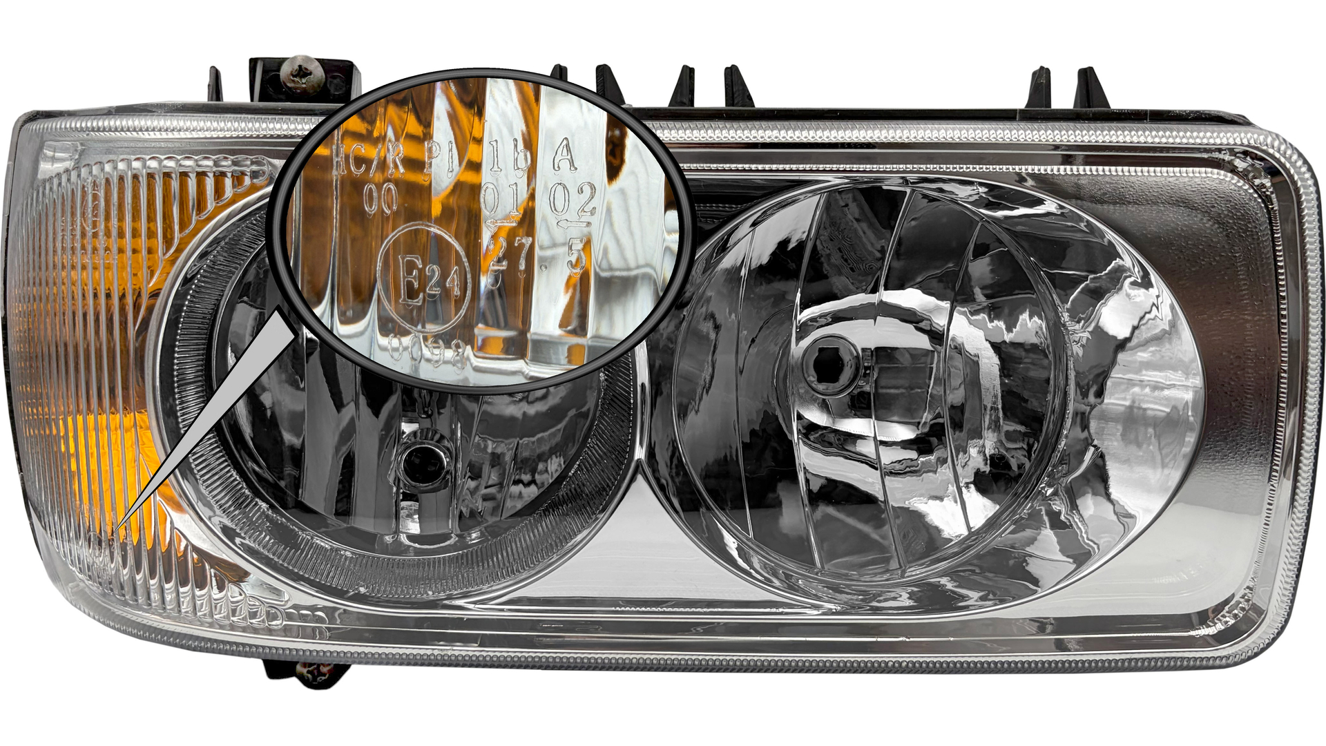 DAF LF / CF / XF95 / XF105 Headlamp RH (Electrically Adjustable)