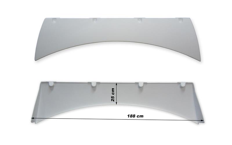 DAF XF105 / XF106 Super Space Cab Spoiler de Toit