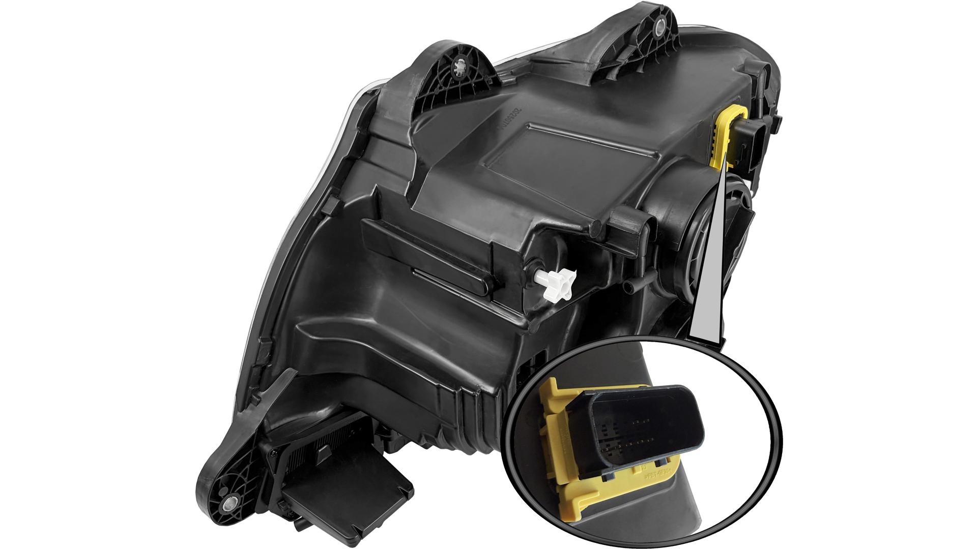 DAF XF106 Headlamp RH (LED, Manually Adjustable)