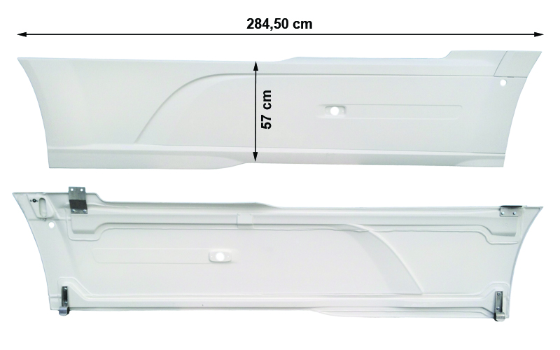 DAF XF106 Axle Cover RH
