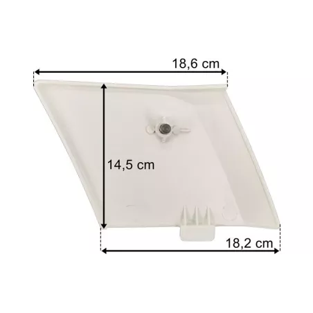 DAF XF106 (2013-) Interaxle Side Skirt Cover RH