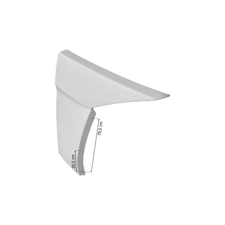 DAF XF106 (2017-) Super Space Cab Upper Cab Spoiler RH Lift