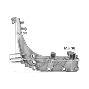 DAF XF106 (2013-) Lower Step Bracket RH