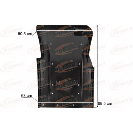 DAF XF106 Cab Mudguard RH