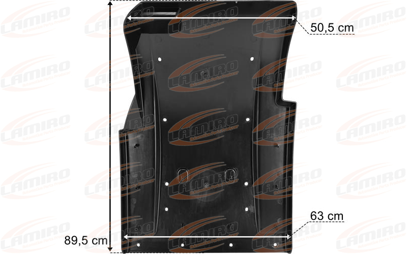 DAF XF106 Cab Mudguard LH