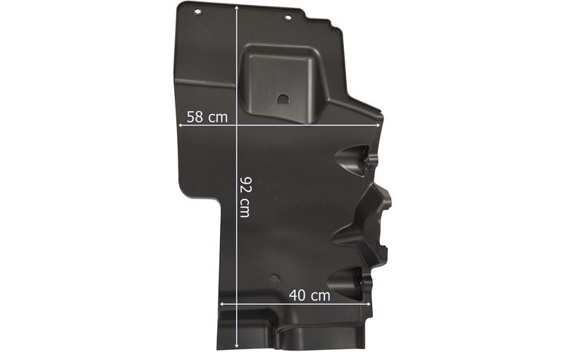 DAF XF106 Undercab Mudguard RH