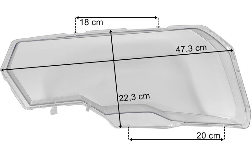 DAF XG / XF / XG+ Optique de Phare Droit