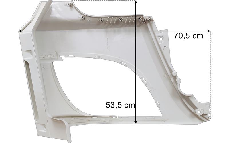 DAF XF106 Links Stoẞstange Scheinwerfer Abdeckung
