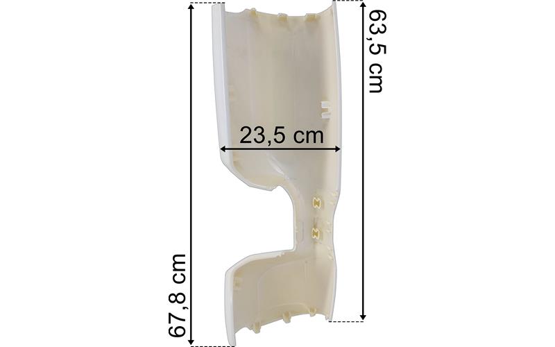 DAF XG+ / XF RH Mirror Cover White