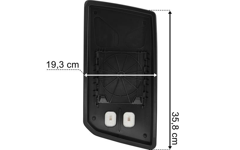 DAF XG+ / XF Left Main Mirror Insert