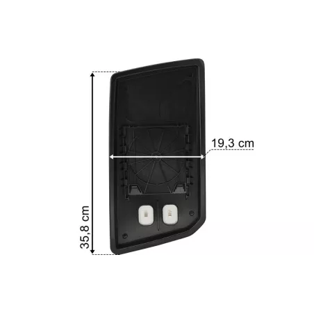 DAF XG+ / XF Right Main Mirror Insert