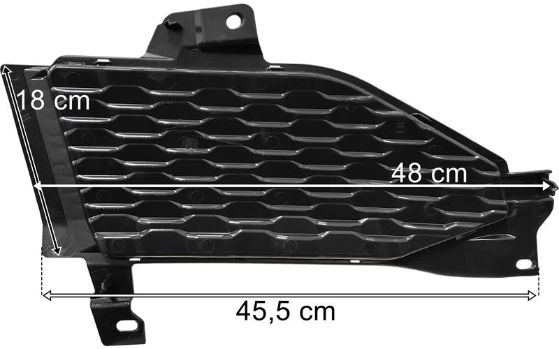 DAF XG / XG+ / XF (2021-) LH Grille Trim