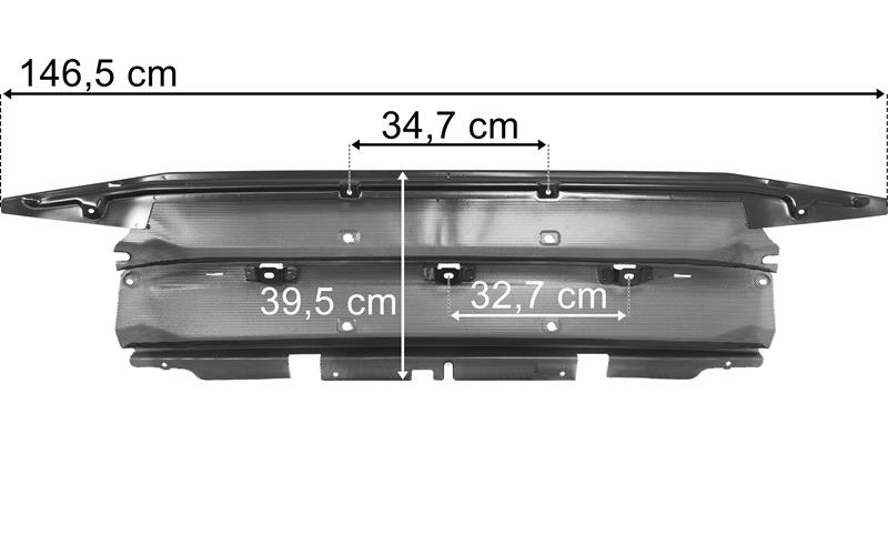 DAF XG / XF (2021-) Front Grille Vent Grille
