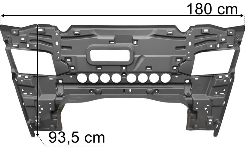 DAF XF (2021-) Cadre Support de Calandre / Grille