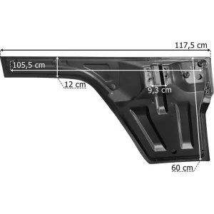 DAF XF (2021-) Extension de Porte Gauche