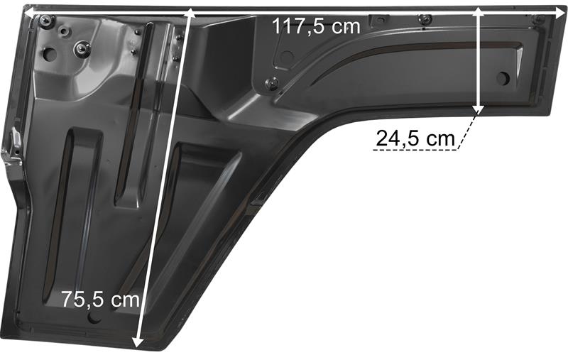 DAF XG / XG+ (2021-) Door Extension RH