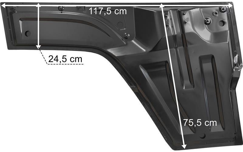 DAF XG / XG+ (2021-) Przedłużenie Drzwi Lewe