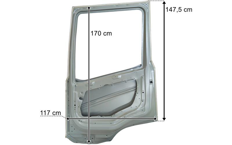 DAF XF (2021-) Porte Droite