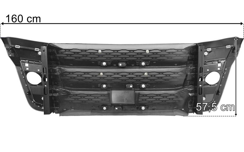 DAF XF / XG (2021-) Lower Grille Trim Complete
