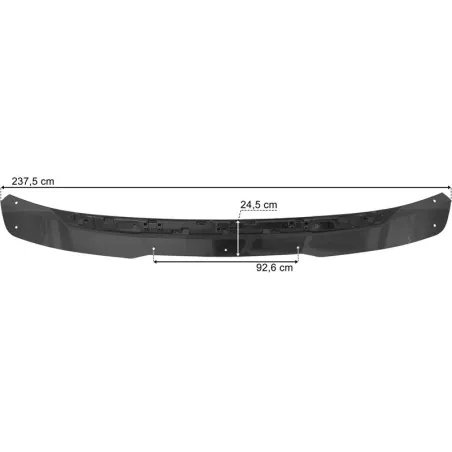 DAF XF / XG / XG+ Complete Sun Visor (Silver)