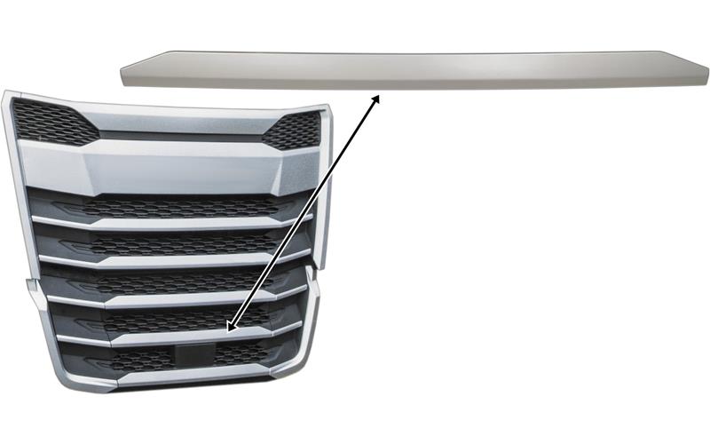 DAF XF / XG (2021-) Middle Lower Grille Trim