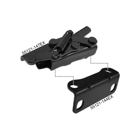 DAF XF / XG / XG+ Mocowanie Zawiasu Owiewki Narożnika Kabiny Lewe