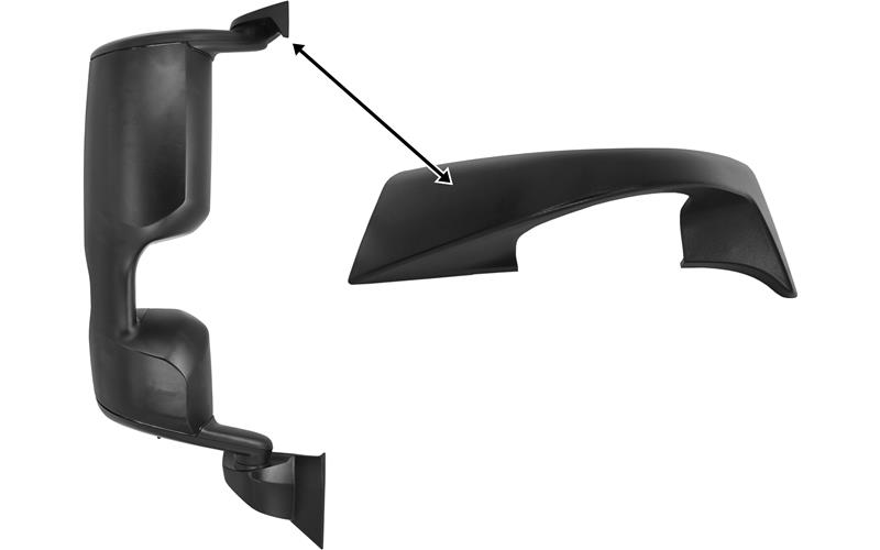 DAF XG+ / XF  Placa de Brazo del Espejo Retrovisor Superior Dch