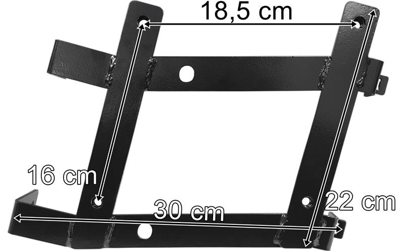 DAF XF / XG (2021-) RH Bumper Under Cover Bracket