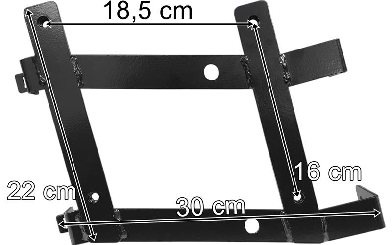 DAF XF / XG (2021-) LH Bumper Under Cover Bracket